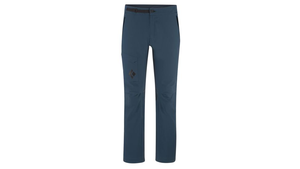 Black Diamond B.D.V. Pant - Men's-Azurite-Regular Inseam-Small