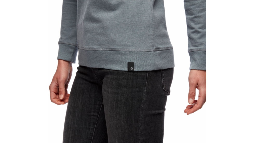 Black Diamond Basis Crew - Womens, Storm Blue Heather, Medium, AP7523214037MED1