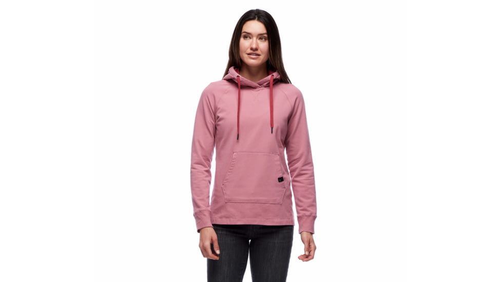 Black Diamond Basis Pullover Hoody - Womens, Rosewood, Large, AP7523026027LRG1
