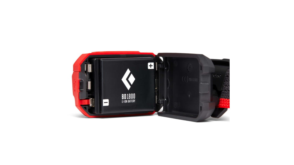 Black Diamond BD 1800 Battery w/Charger, One Size, BD6206570000ALL1