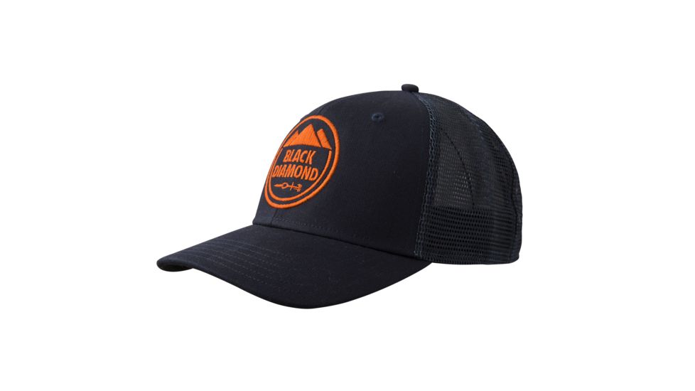 Black Diamond BD Trucker Hat - Unisex, Captain-Redwood, APFX7L414ALL1