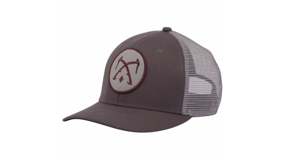 Black Diamond BD Trucker Hat - Unisex, Slate-Nickel, APFX7L972ALL1