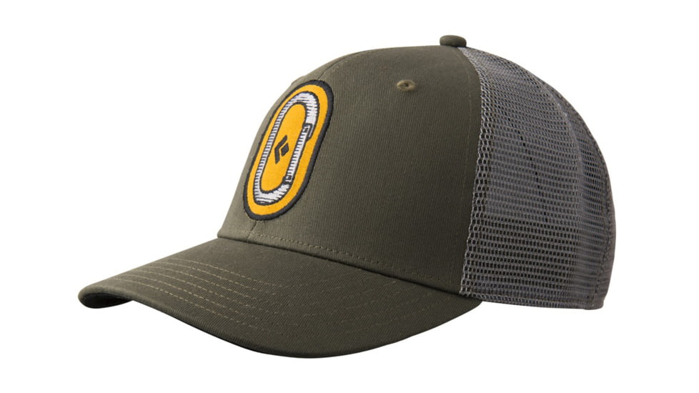 Black Diamond BD Trucker Men's Caps, Burnt Olive/Curry, ALL, APFX7L332ALL1