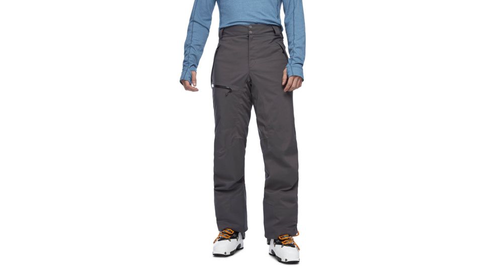 Black Diamond Boundary Line Insulated Pant - Mens, Carbon, Medium, AP7420020003MED1