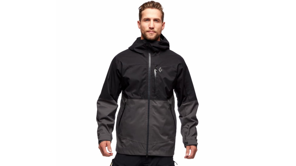 Black Diamond Boundary Line Mapp Insul Jck - Mens, Black/Carbon, Extra Large, AP7461809150XLG1