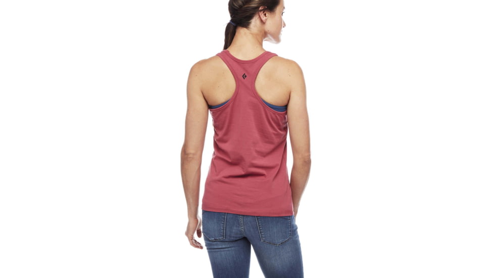Black Diamond Boyfriend Tank - Womens, Wild Rose, Medium, AP7300076012MED1