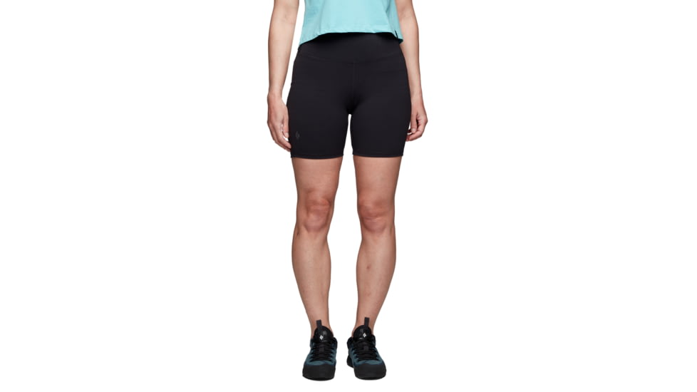Black Diamond Cadence Tight Shorts - Women's, Extra Small, Black, AP7511070002XSM1