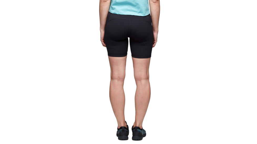 Black Diamond Cadence Tight Shorts - Women's, Extra Small, Black, AP7511070002XSM1