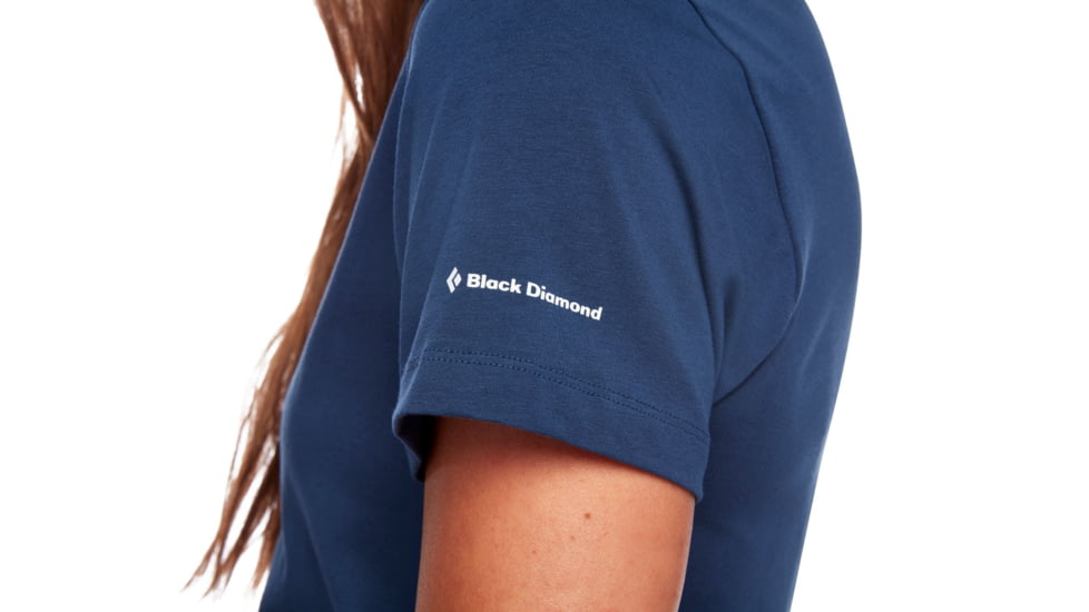 Black Diamond Cam Tee - Womens, Ink Blue, Small, AP7300424014SML1