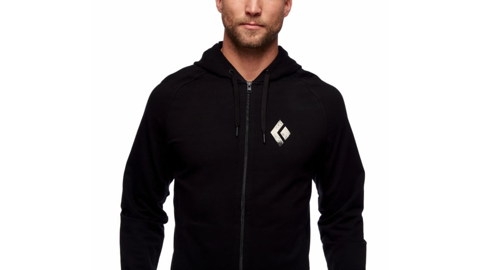 Black Diamond Chalked Up Hoody - Mens, Black, Large, AP7301080002LRG1