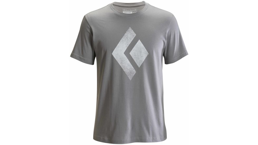 Black Diamond Chalked Up Tee - Men's-Nickel-Small