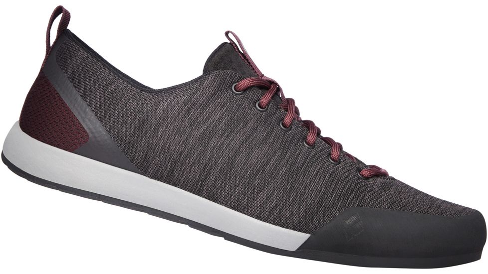 Black Diamond Circuit Approach Shoes - Womens, Anthracite/Bordeaux, 9 US, BD58000891360901