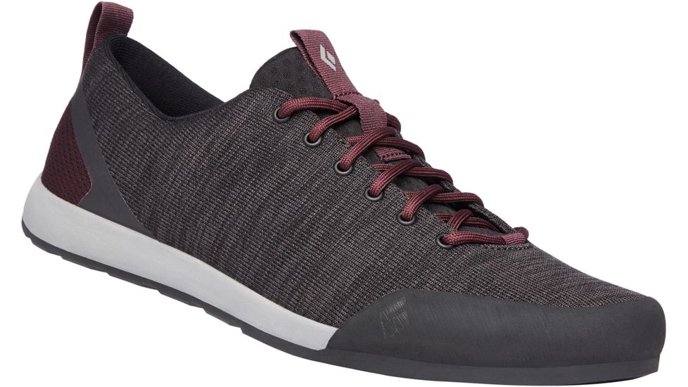 Black Diamond Circuit Approach Shoes - Womens, Anthracite/Bordeaux, 9 US, BD58000891360901