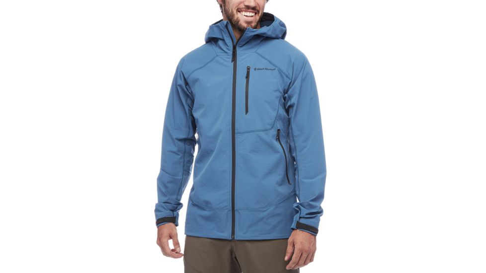 Black Diamond Cirque Shell Jacket - Mens, Astral Blue, Medium, AP7470004002MED1