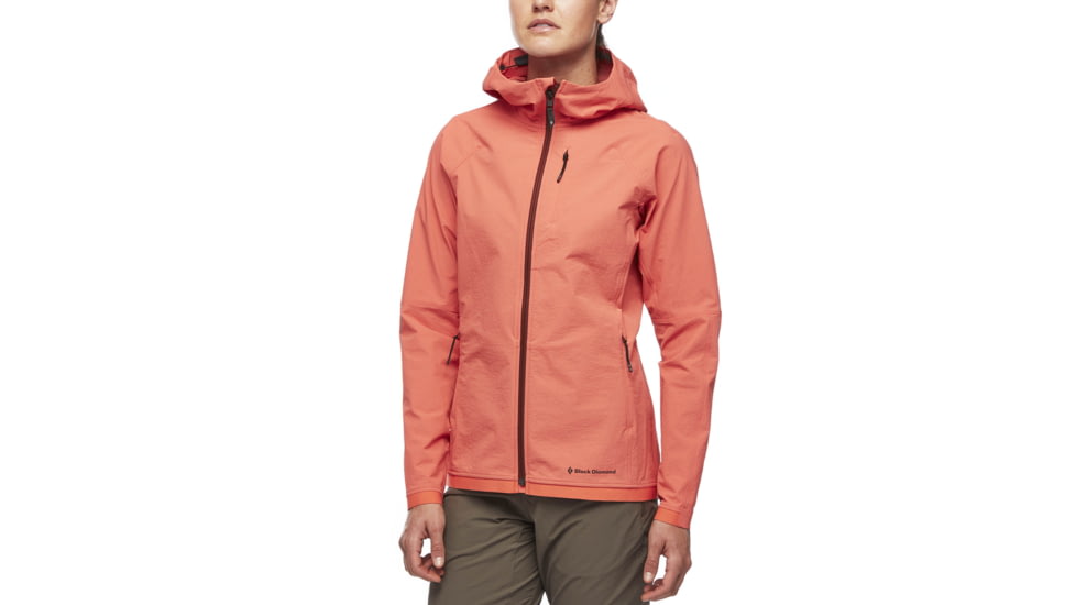 Black Diamond Cirque Shell Jacket - Womens, Papaya, Medium, AP7470016005MED1
