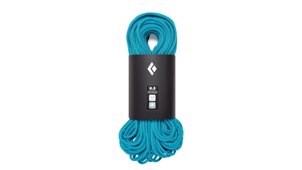 Black Diamond Climbing 8.5 mm Dry Rope, Ultra Blue, 60m BD323015ULBL0601