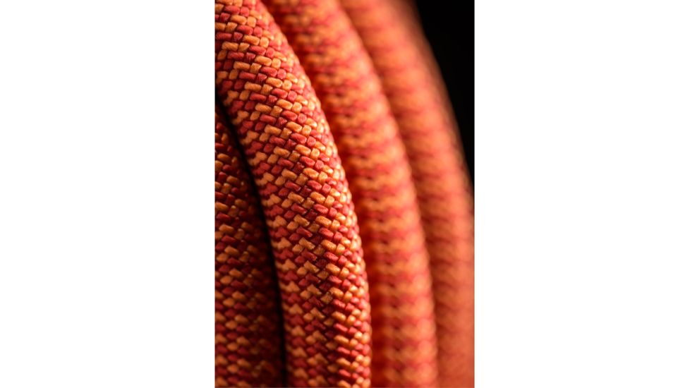 DEMO, Black Diamond Climbing 9.6 mm Rope, 80 m, Dual Red Orange BD323030DURO0801-DEMO