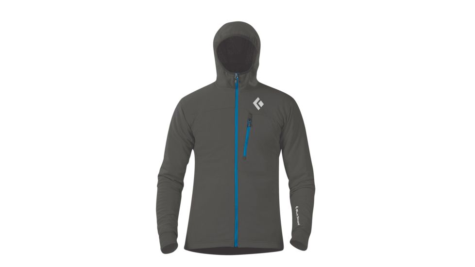 Black Diamond Coefficient Hoody - Men's-Granite-X-Large