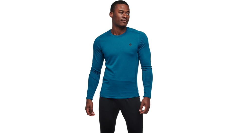 Black Diamond Coefficient LT Crew - Mens, Kingfisher, Large, AP7600254015LRG1