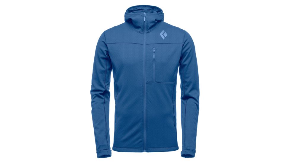 Black Diamond CoEfficient Mens Hoody, Denim, Small, APIHI5427SML1