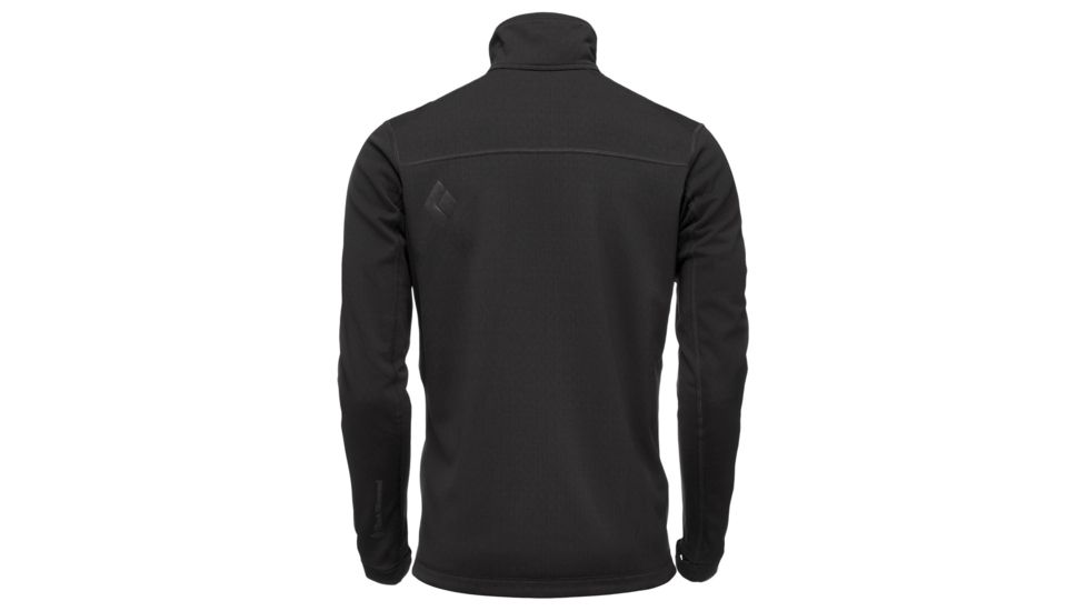 Black Diamond Coefficient Mens Jacket Midlayers, Black, Extra Large, APYM90015XLG1