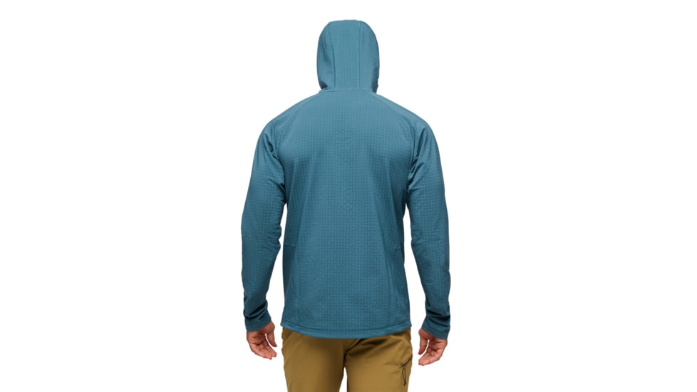 Black Diamond Coefficient Storm FZ Hoody - Mens, Creek Blue, Medium, AP7440184064MED1