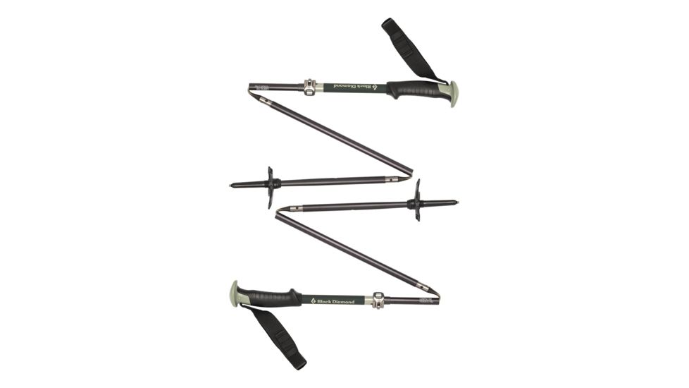 Black Diamond Compactor Ski Poles, 135cm, BD11157900001351