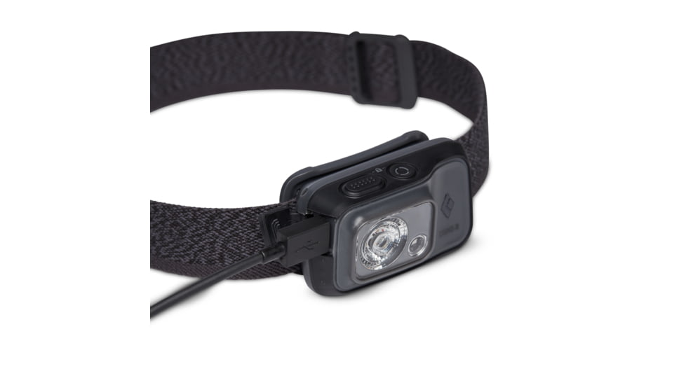 Black Diamond Cosmo 350-R Headlamp, Graphite, One Size, BD6206770004ALL1