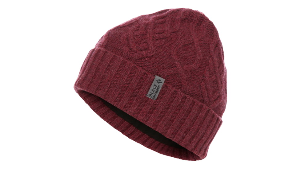Black Diamond Cottonwood Beanie, Dark Wild Rose, One Size, AP7210016023ALL1