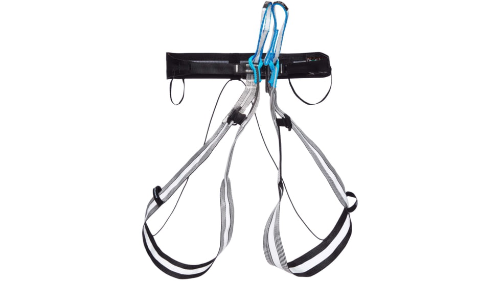 Black Diamond Couloir Ultralight Harness, White/Black, Medium, BD6511579308M-1