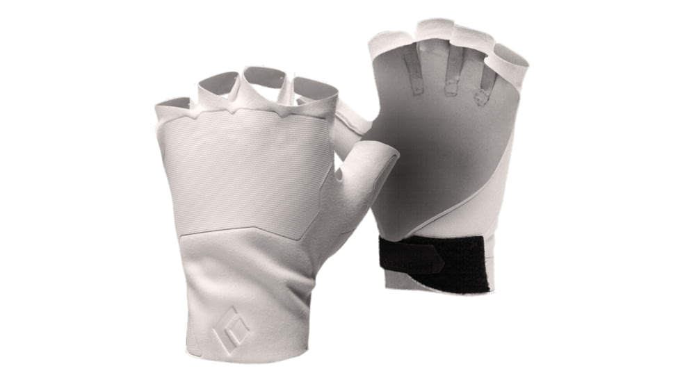 Black Diamond Crack Gloves, White, Large, BD8018691006LG-1