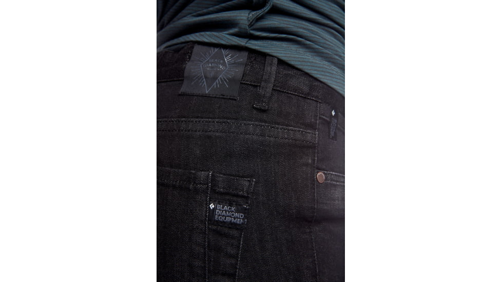 Black Diamond Crag Denim Pants - Womens, Black, 8, AP75000300020081