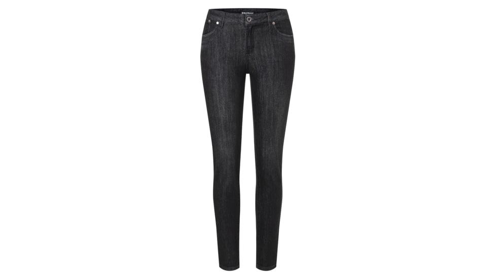 Black Diamond Crag Denim Pants - Womens, Black, 8, AP75000300020081