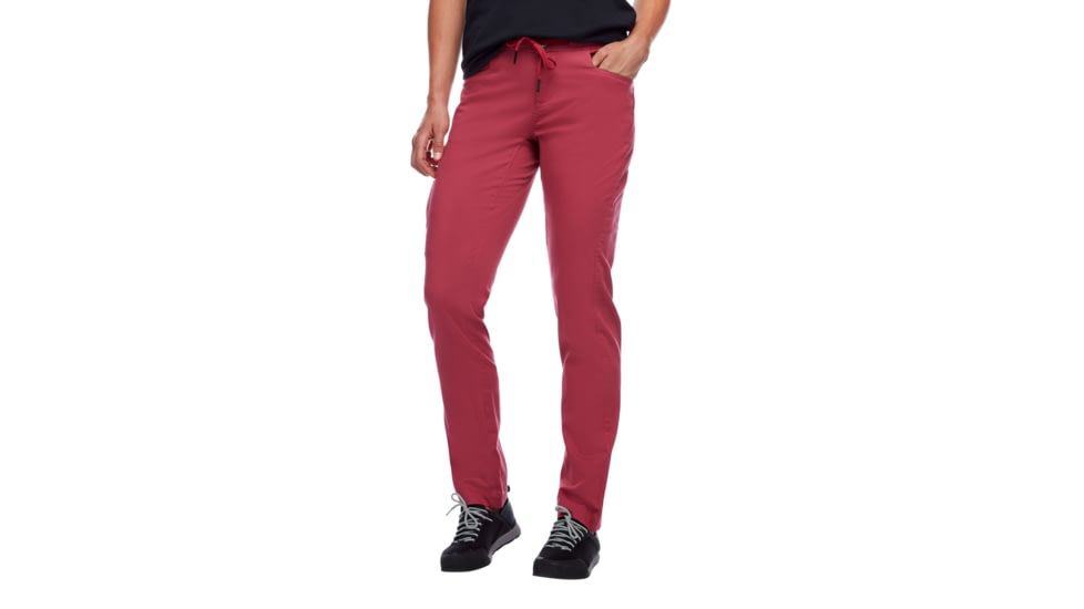 Black Diamond Credo Pants - Womens, Wild Rose, 12, APV39960120121