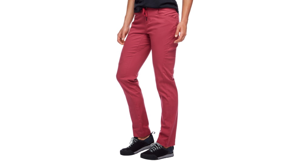 Black Diamond Credo Pants - Womens, Wild Rose, 12, APV39960120121