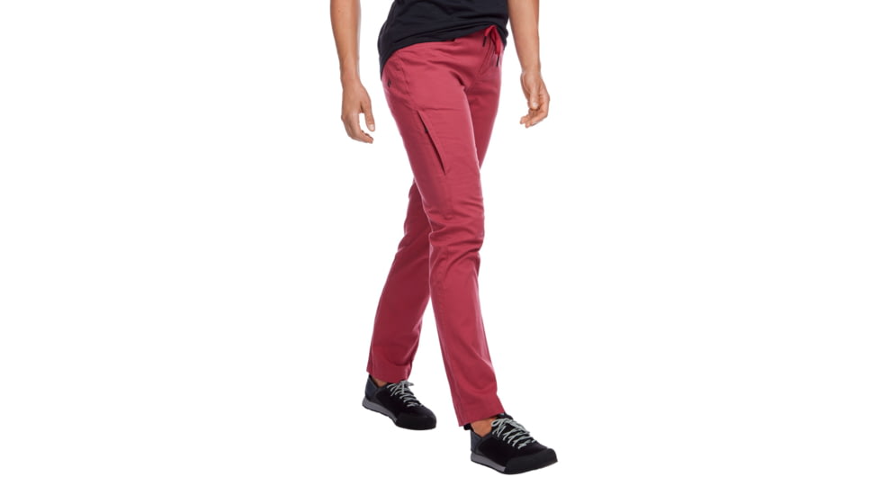 Black Diamond Credo Pants - Womens, Wild Rose, 12, APV39960120121