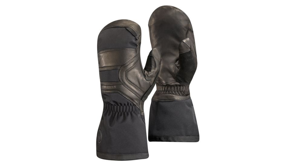 Black Diamond Crew Mitt - Mens -Black-Small