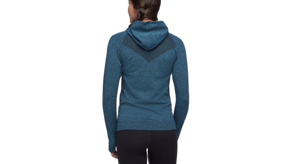 Black Diamond Crux Hoodie - Women, Azul, Small, AP7521204004SML1