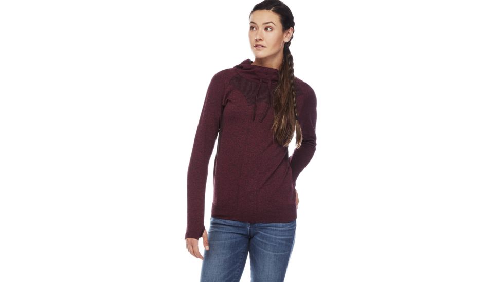 Black Diamond Crux Hoodie - Women, Wild Rose, Medium, AP7521206012MED1