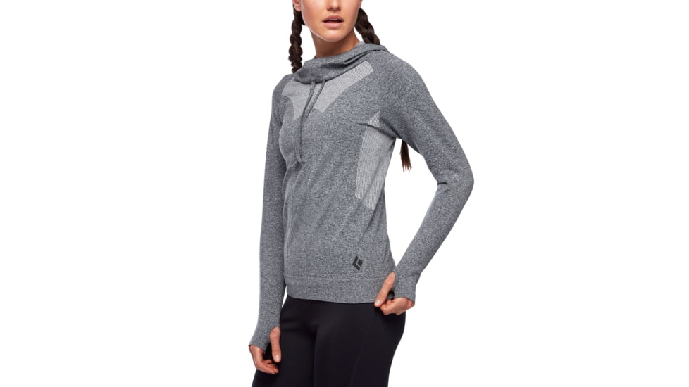 Black Diamond Crux Hoody - Womens, Anthracite, Small, AP7521200001SML1