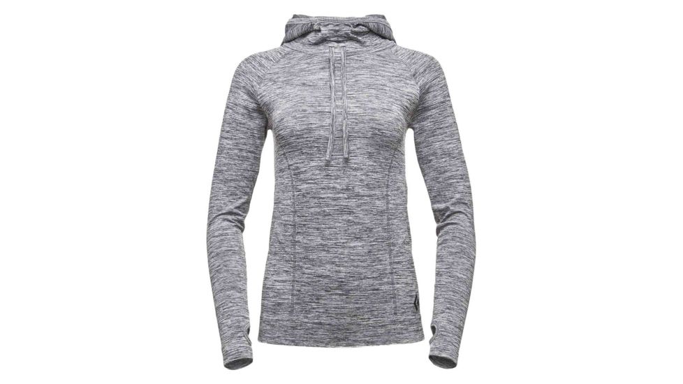 Black Diamond Crux Hoody - Womens-Slate-M/L
