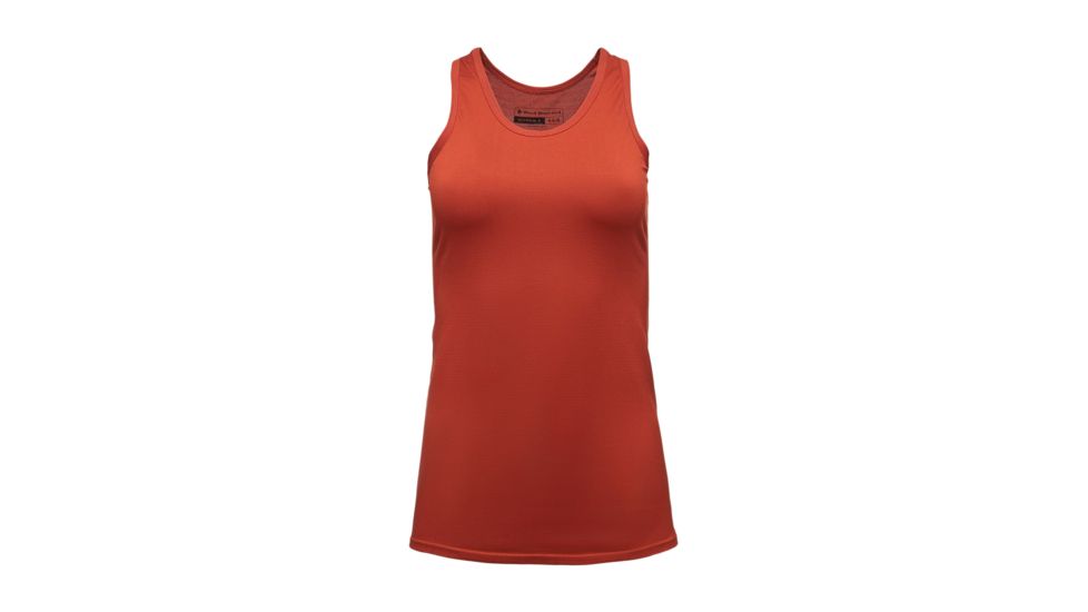 Black Diamond Crux Womens Tank Top, Burnt Sienna, XS/S, APIKQD232X-S1