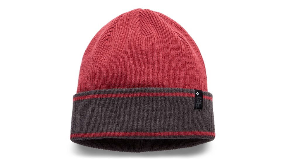 Black Diamond Cuffed Beanie, Wild Rose/Carbon, AP7210259223ALL1
