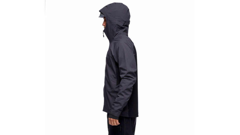 Black Diamond Dawn Patrol Hybrid Shell Jacket - Men's, Carbon, Medium, AP7450040003MED1