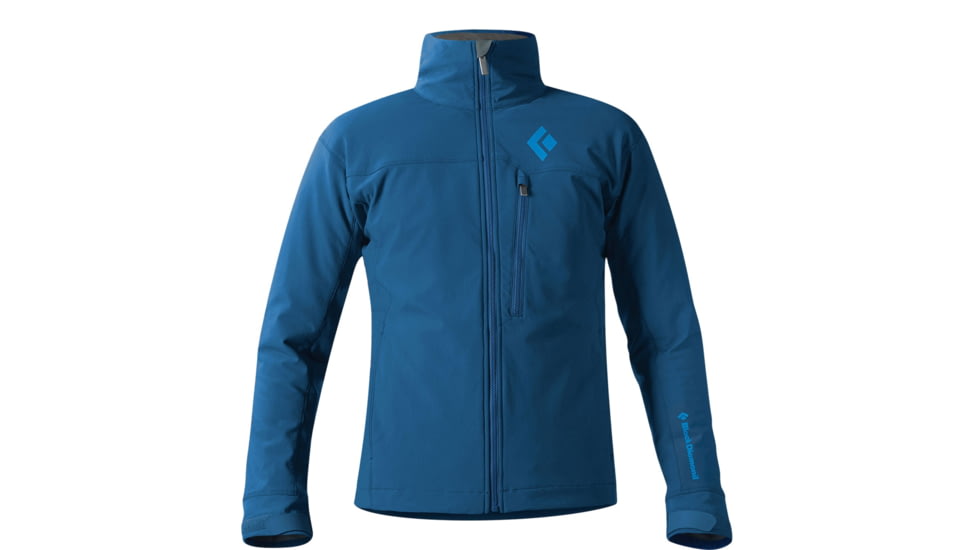 Black Diamond Dawn Patrol Jacket - Men's-Azurite-Large