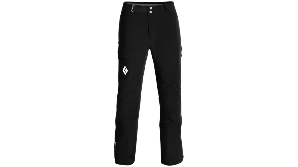 Black Diamond Dawn Patrol LT Pant - Mens-Black-Regular Inseam-Medium
