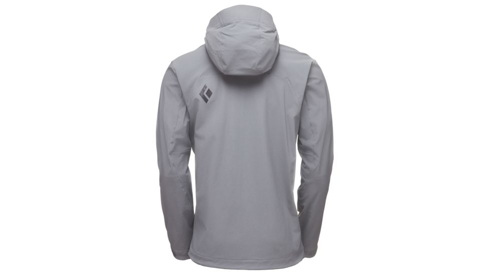 Black Diamond Dawn Patrol Mens Alpine Shell Jacket, Ash, Medium, APP1SD030MED1