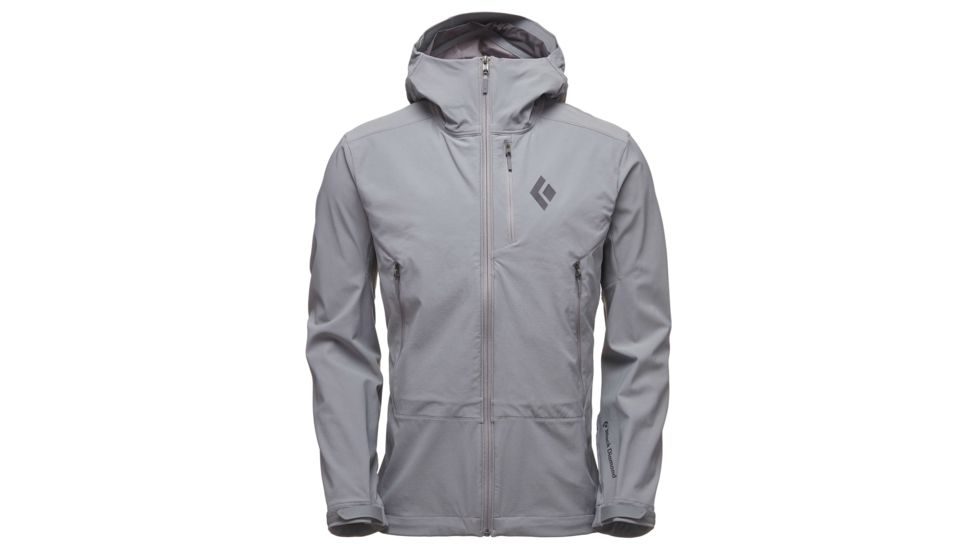 Black Diamond Dawn Patrol Mens Alpine Shell Jacket, Ash, Medium, APP1SD030MED1