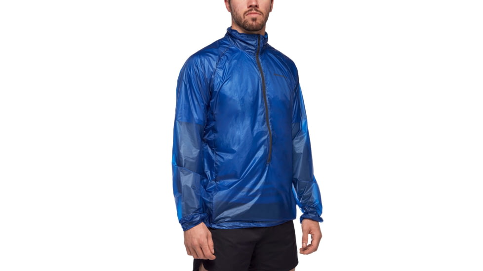 Black Diamond Deploy Wind Shell Jacket - Mens, Ultra Blue, Medium, AP7470214031MED1