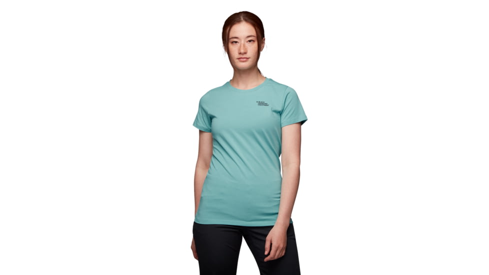 Black Diamond Desert To Mountain Short Sleeve Tee - Womens, Coastal Blue, Large, AP7302364054LRG1